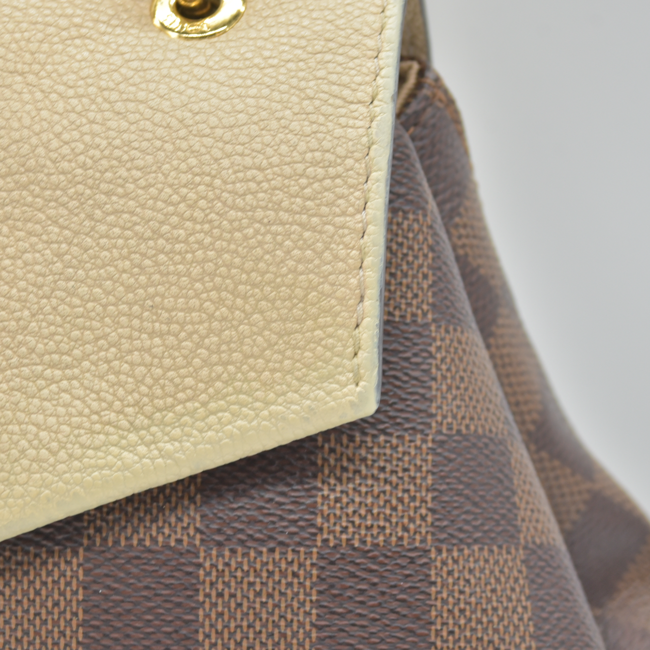$2240 Louis Vuitton Damier Ebene Clapton SR0189 2019