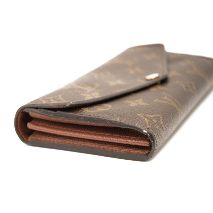 Louis Vuitton Monogram Sarah Wallet NM Brown France