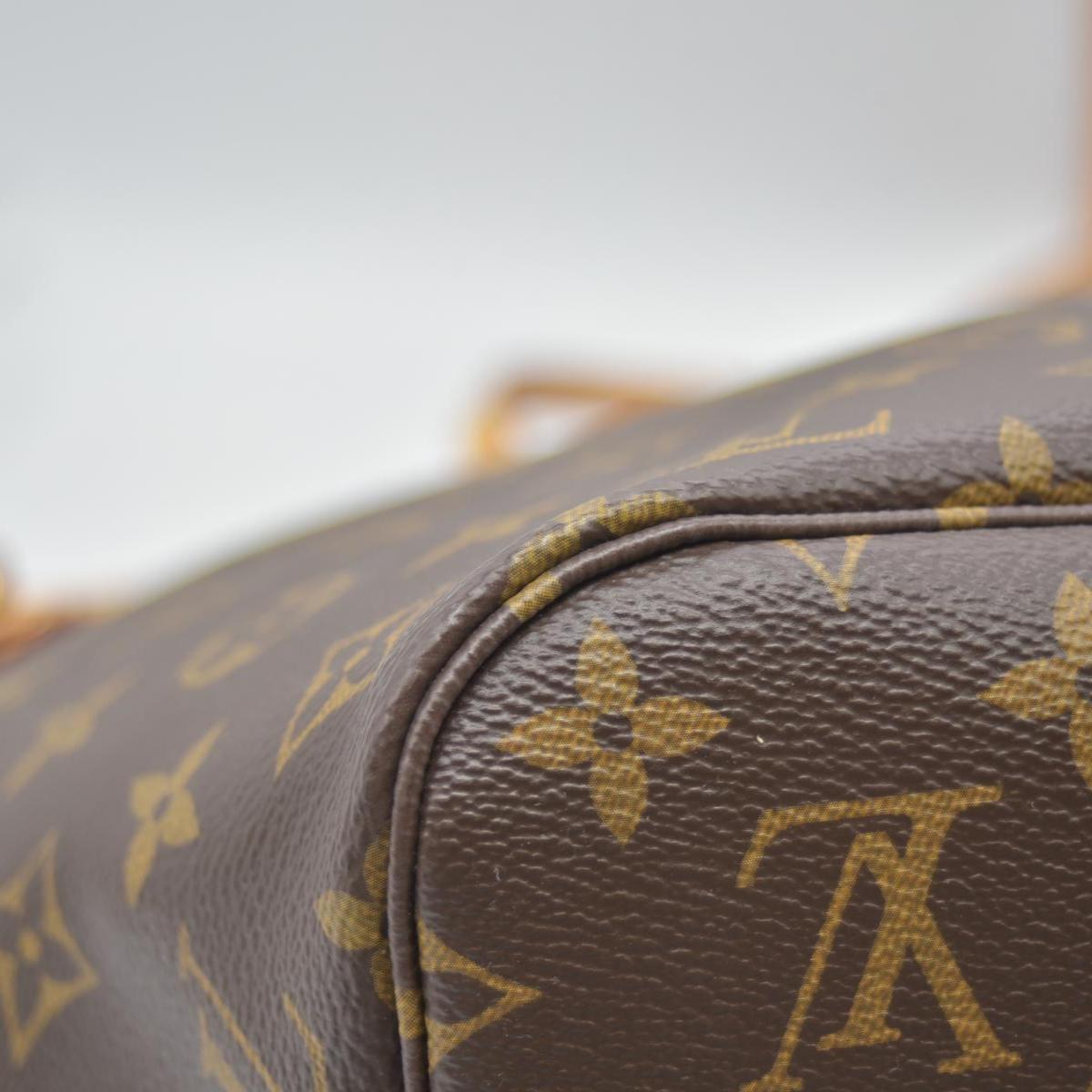 $2240 Louis Vuitton Monogram Neo Neverfull MM Rose Ballerine