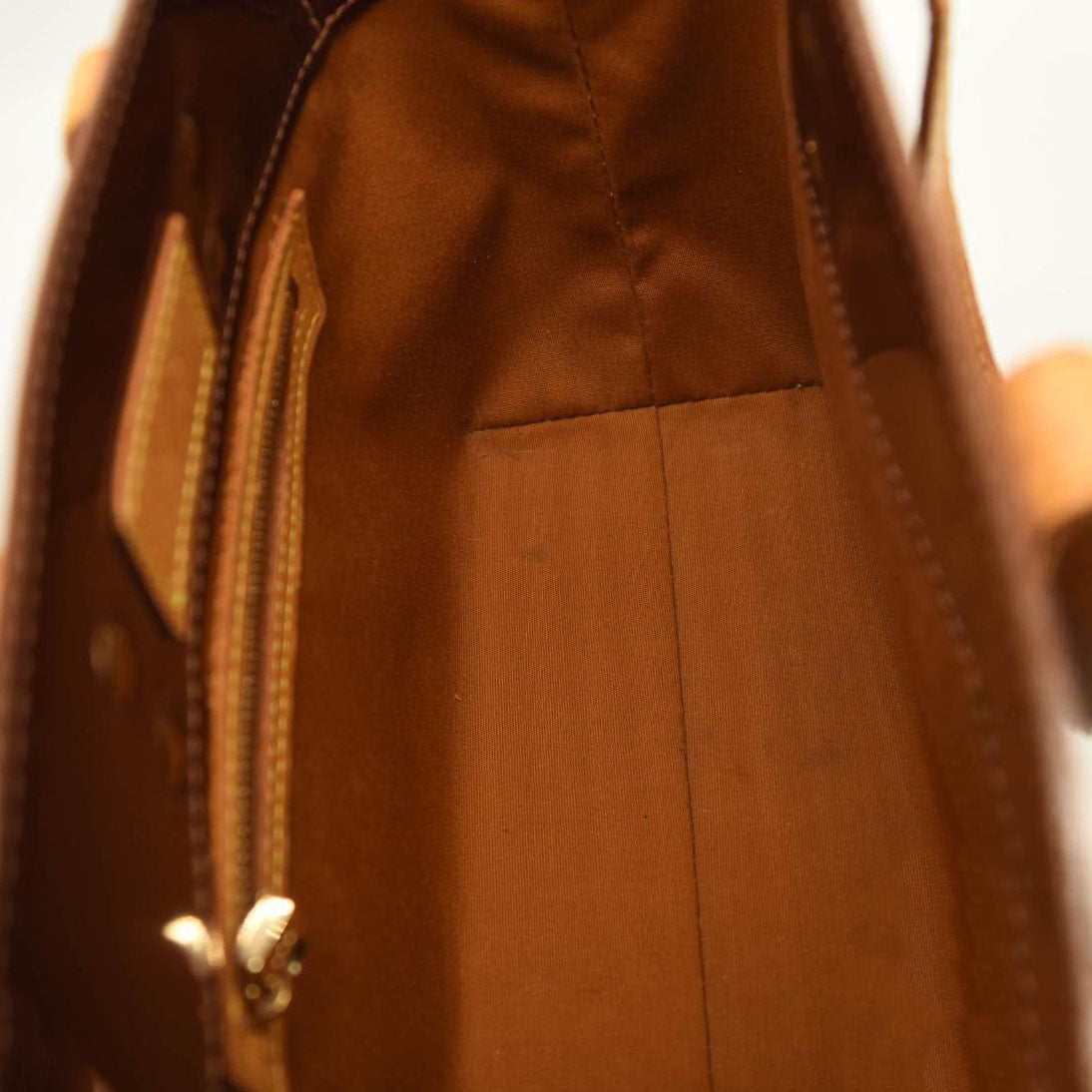 LOUIS VUITTON Vernis Reade PM Bronze