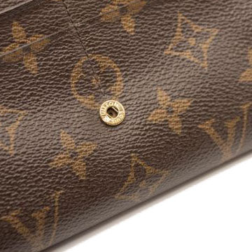 Louis Vuitton Monogram Sarah Wallet NM Brown France