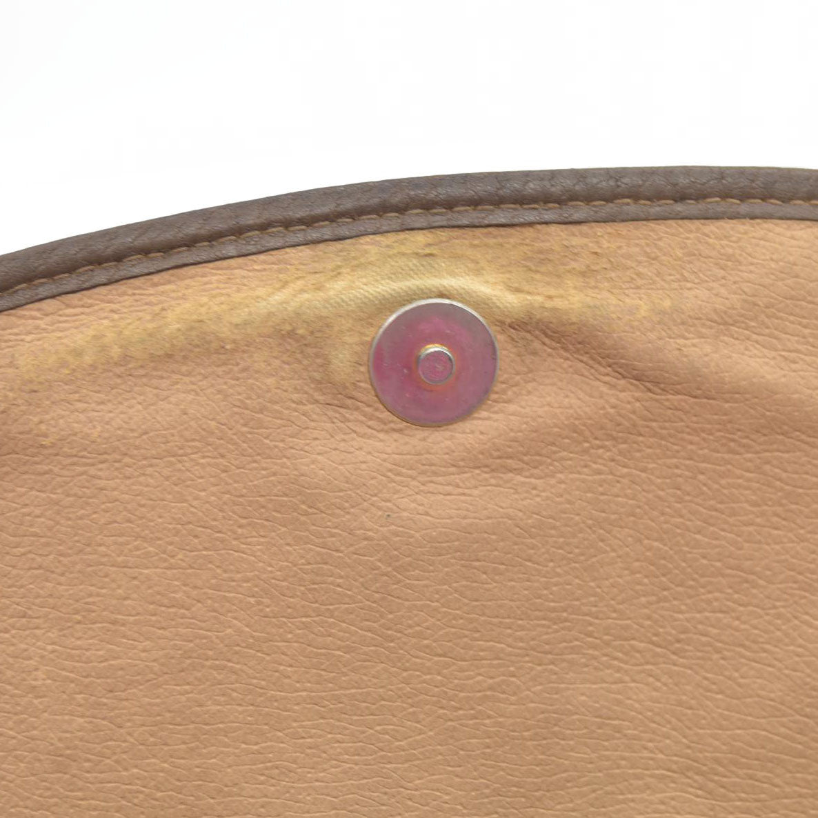 $880 Gucci GG Sherry Line PVC Leather Pouch Clutch Bag