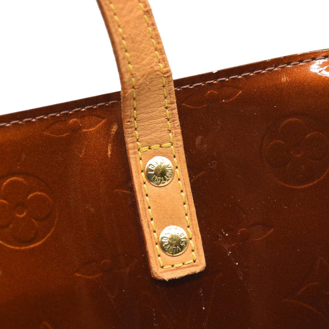 LOUIS VUITTON Vernis Reade PM Bronze