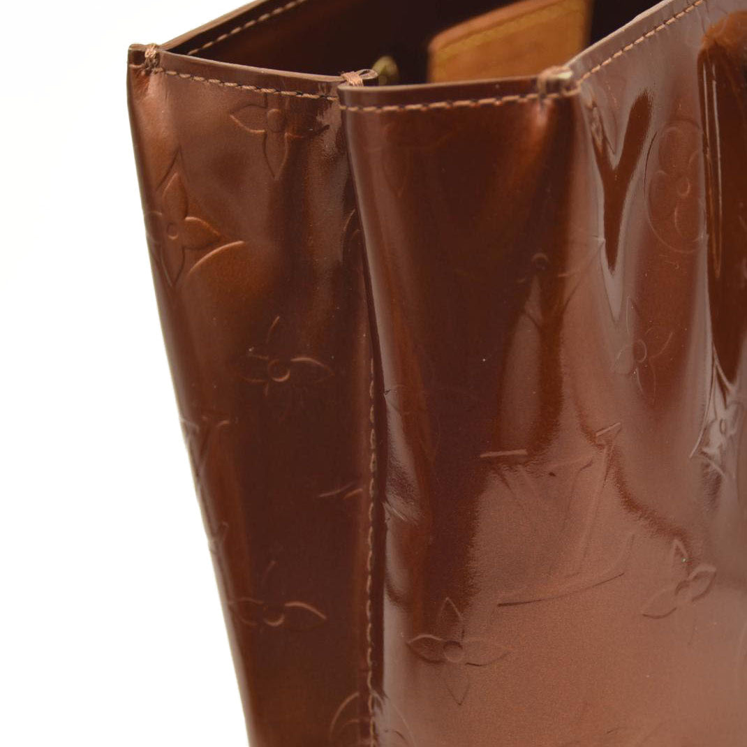 LOUIS VUITTON Vernis Reade PM Bronze
