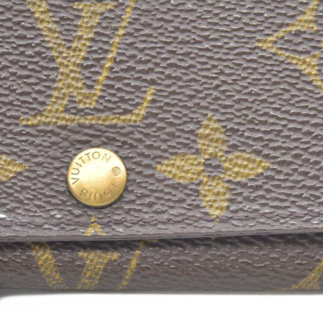 Louis Vuitton Monogram Multicles 4 Ring Key Case Brown TH0959