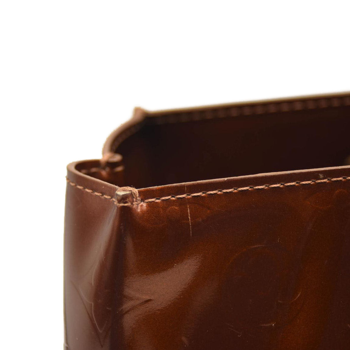 LOUIS VUITTON Vernis Reade PM Bronze