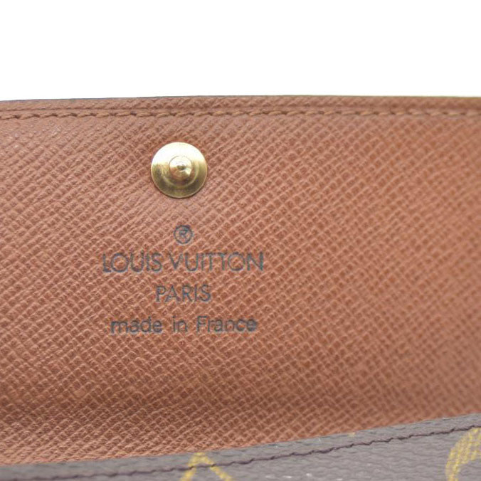 Louis Vuitton Monogram Multicles 4 Ring Key Case Brown TH0959