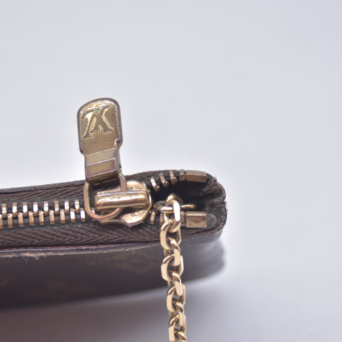 $355 Louis Vuitton Monogram Key Pouch MADE IN USA