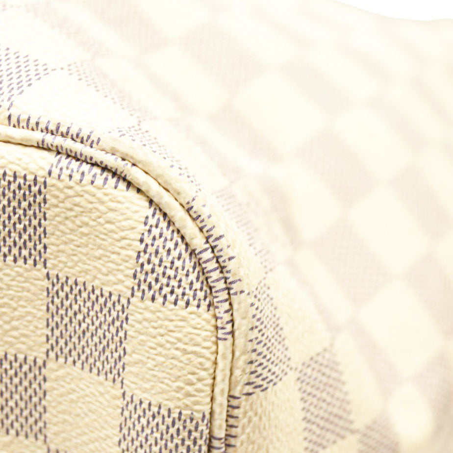 LOUIS VUITTON Damier Azur Neverfull MM