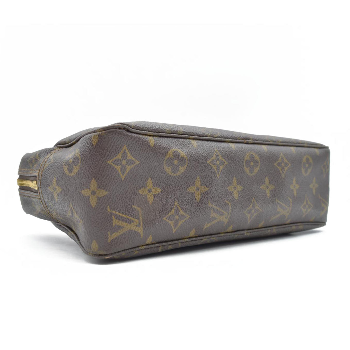 $675 Louis Vuitton Monogram Trousse Toilette 28 Clutch Pouch Bag 831