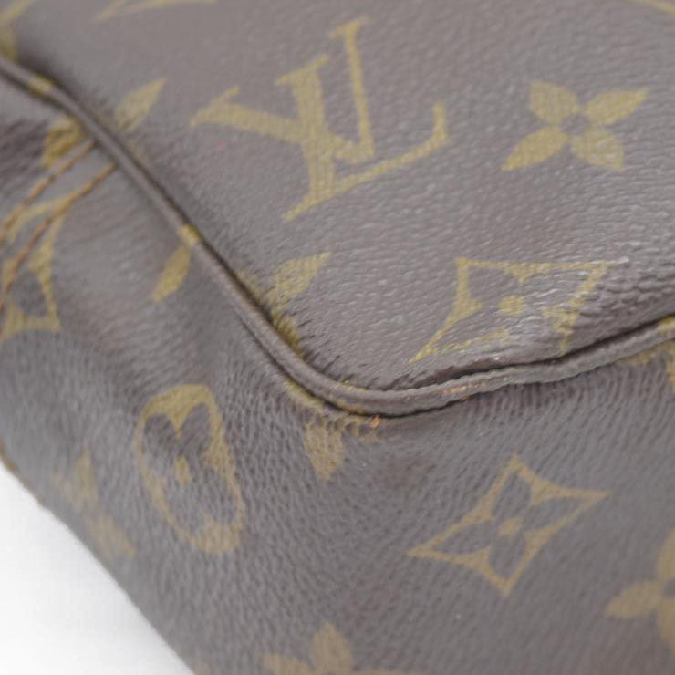 $675 Louis Vuitton Monogram Trousse Toilette 28 Clutch Pouch Bag 831