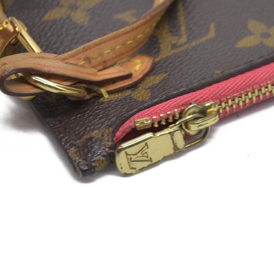 $2030 Louis Vuitton Monogram V Neverfull MM Grenade Pochette