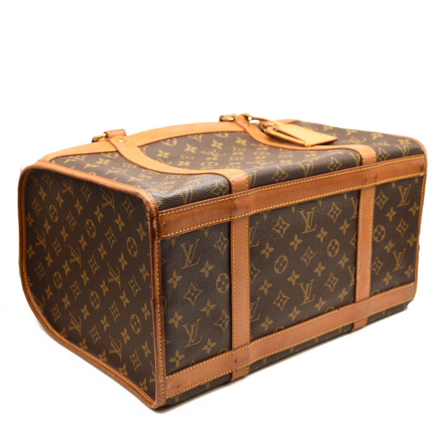 LOUIS VUITTON Monogram Sac Chien 40 Pet Carrier