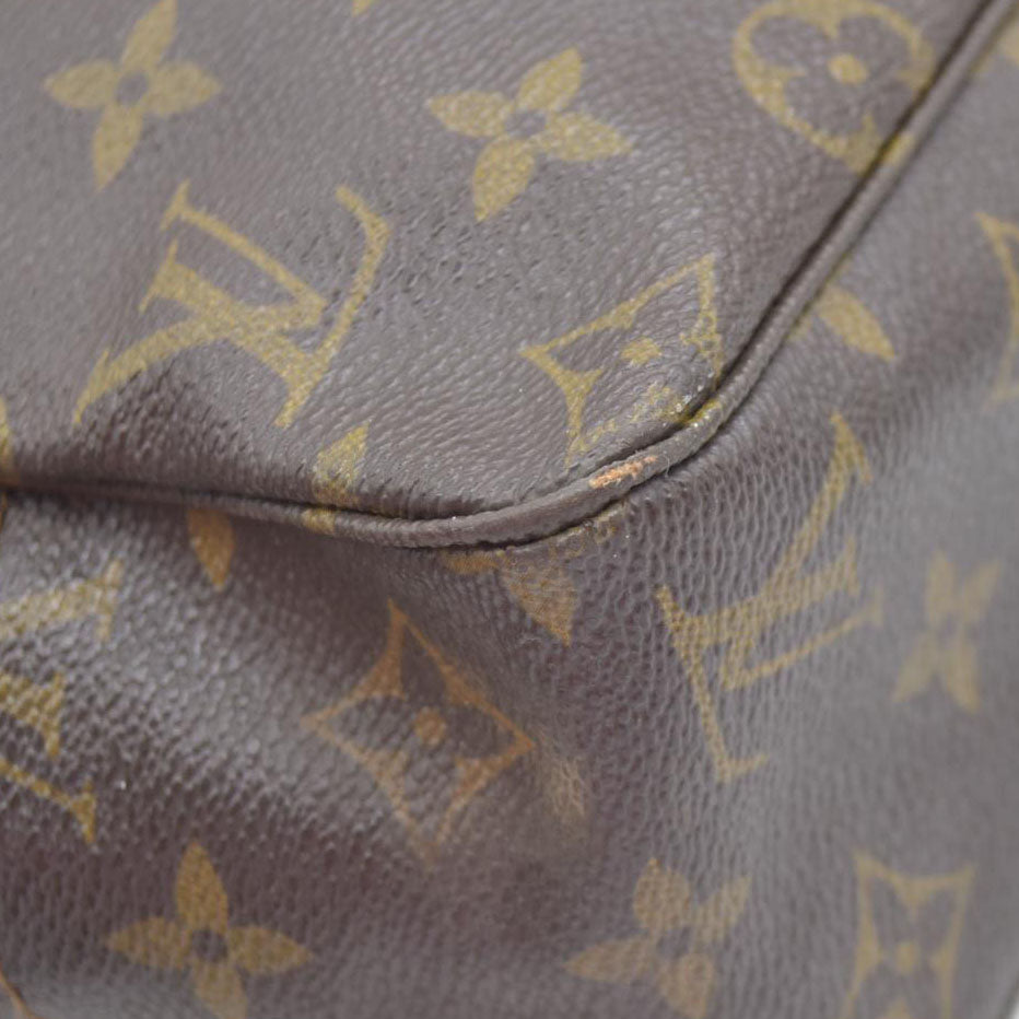 $675 Louis Vuitton Monogram Trousse Toilette 28 Clutch Pouch Bag 831