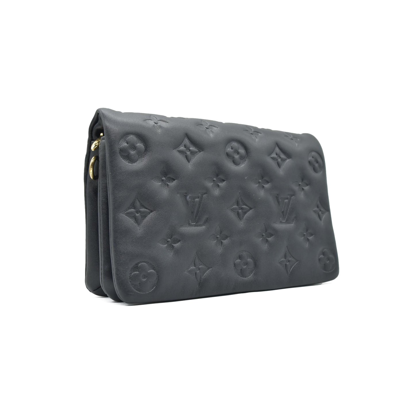 $3150 Louis Vuitton LV Monogram Pochette Coussin