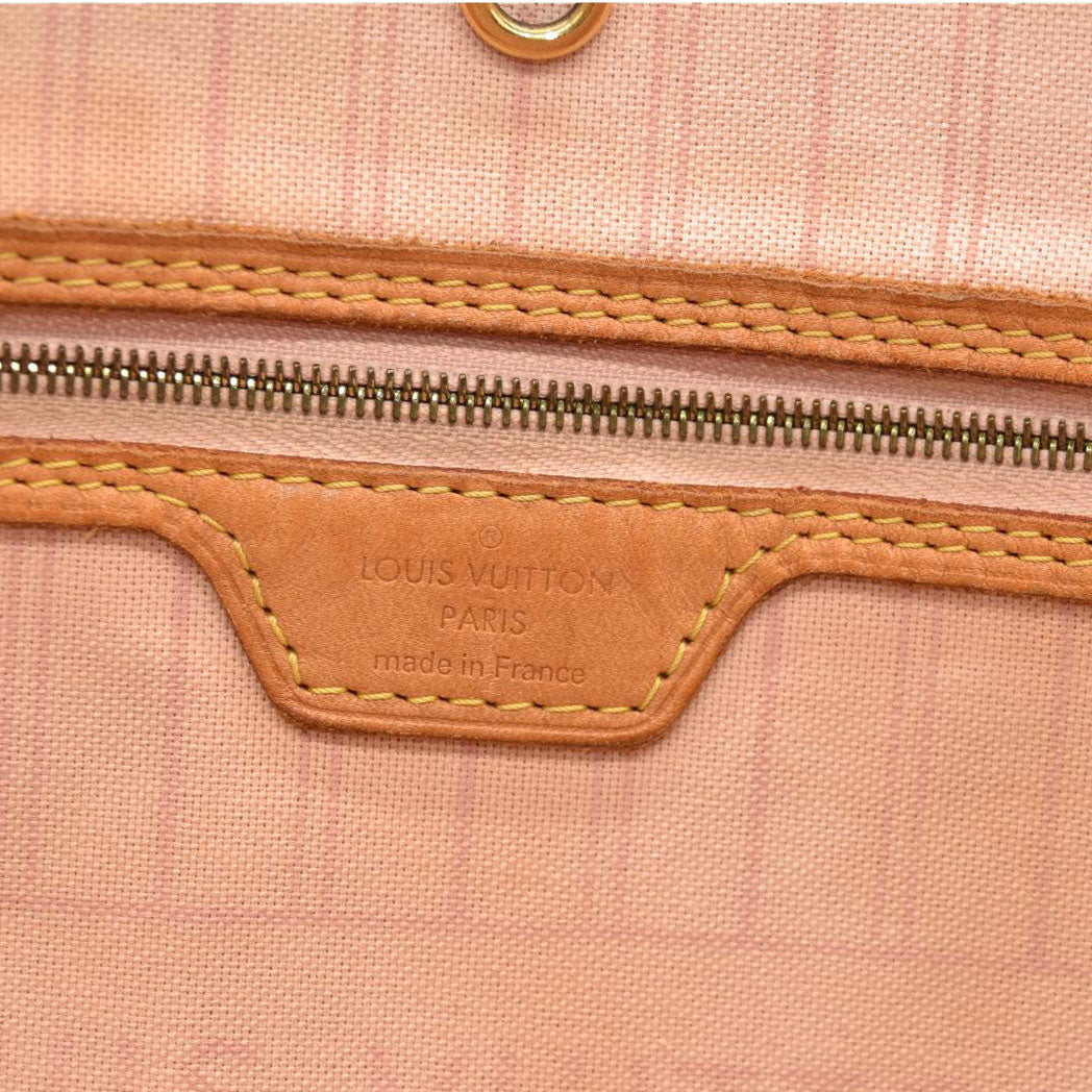 LOUIS VUITTON Damier Azur Neverfull MM
