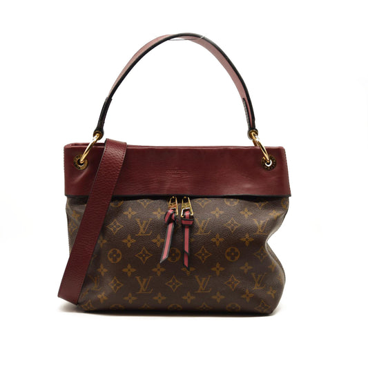 LOUIS VUITTON Monogram Tuileries Hobo Caramel