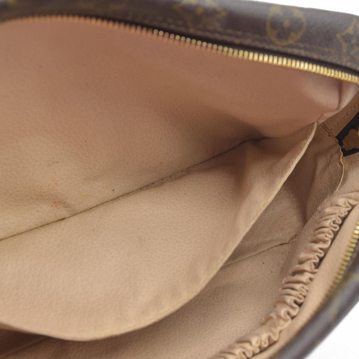 $675 Louis Vuitton Monogram Trousse Toilette 28 Clutch Pouch Bag 831