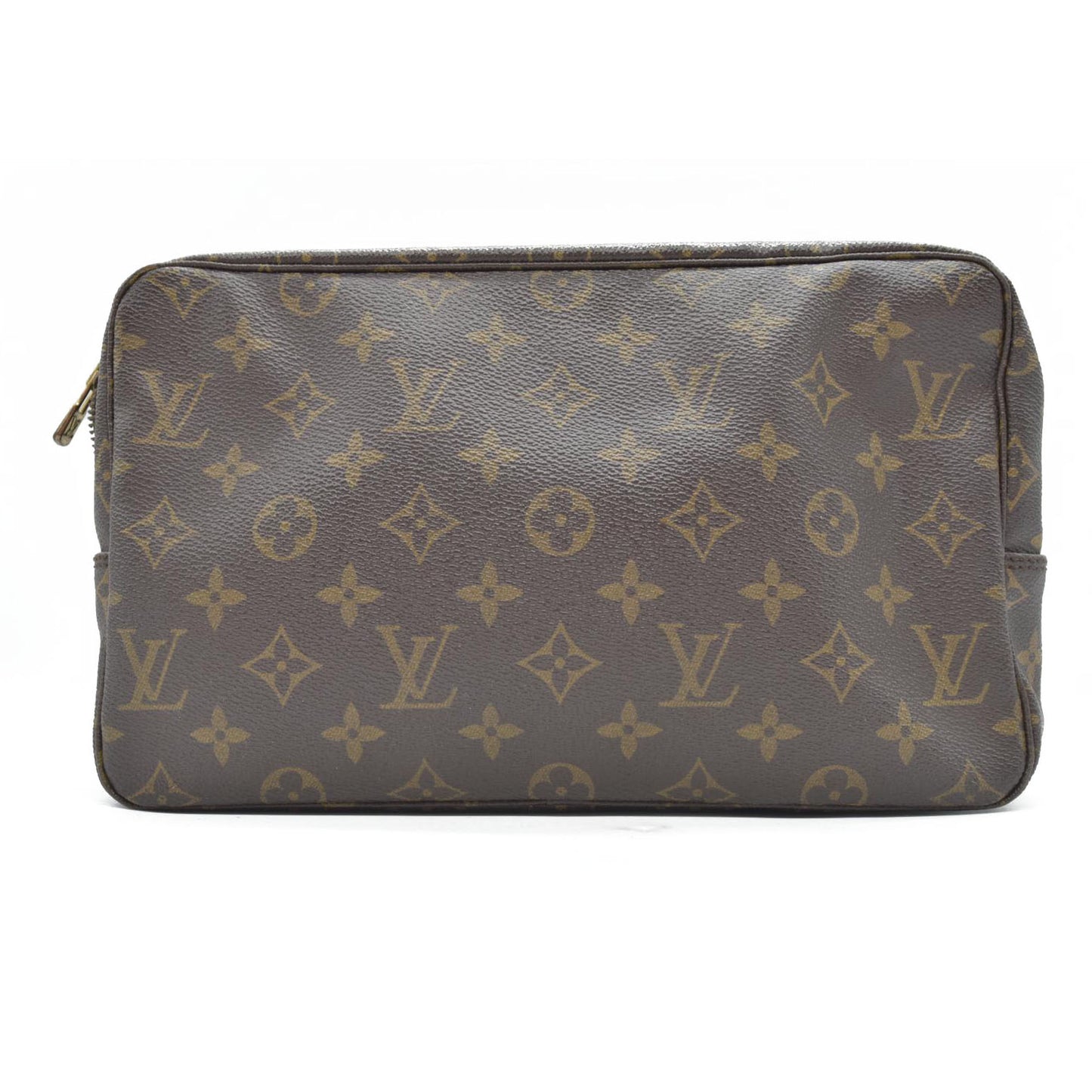 $600 Louis Vuitton Monogram Trousse Toilette 28 Clutch Pouch Bag 863TH