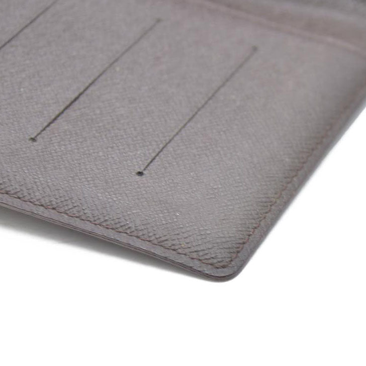 Louis Vuitton Damier Agenda De Poche Pocket Notebook Cover Brown MI1918