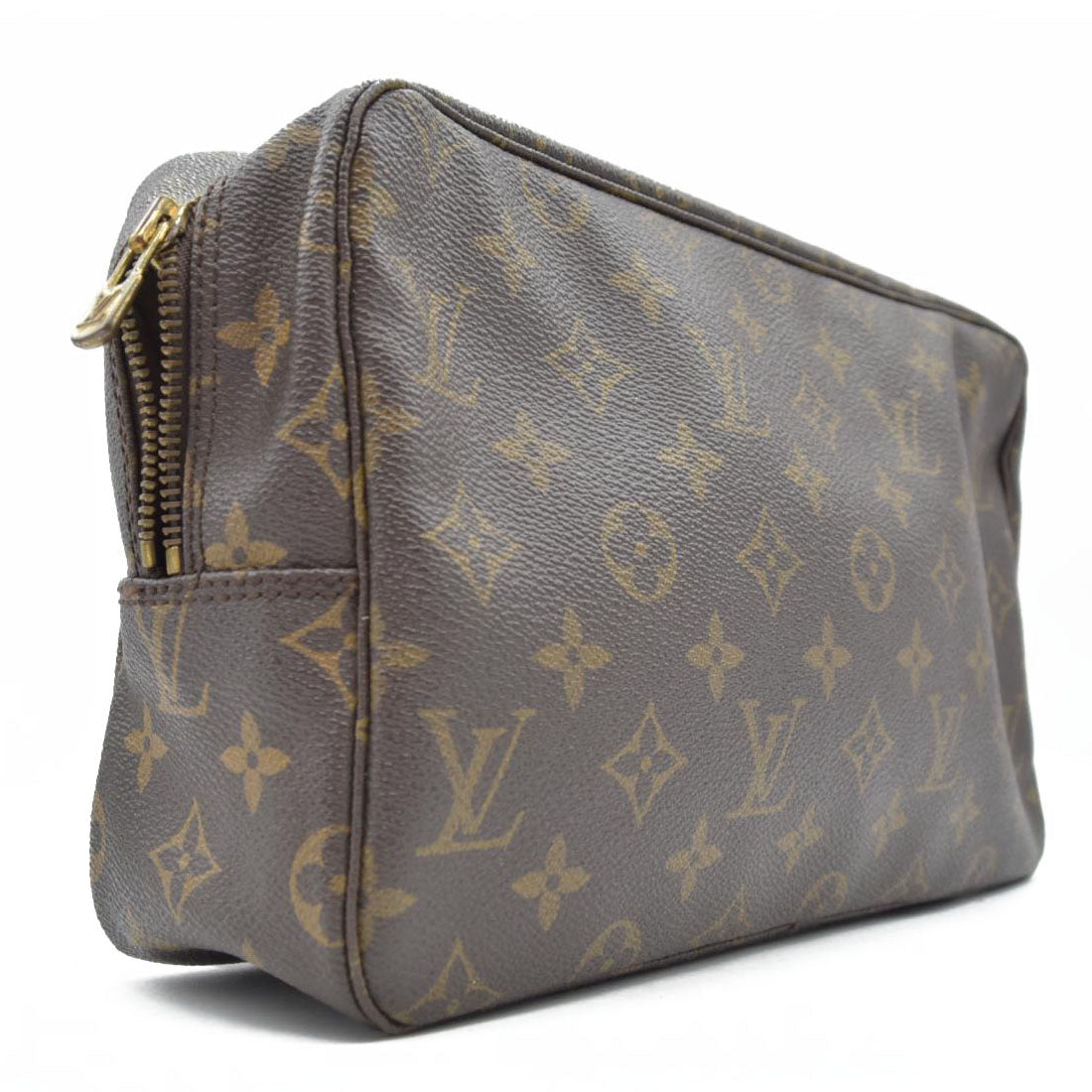 $600 Louis Vuitton Monogram Trousse Toilette 28 Clutch Pouch Bag 863TH