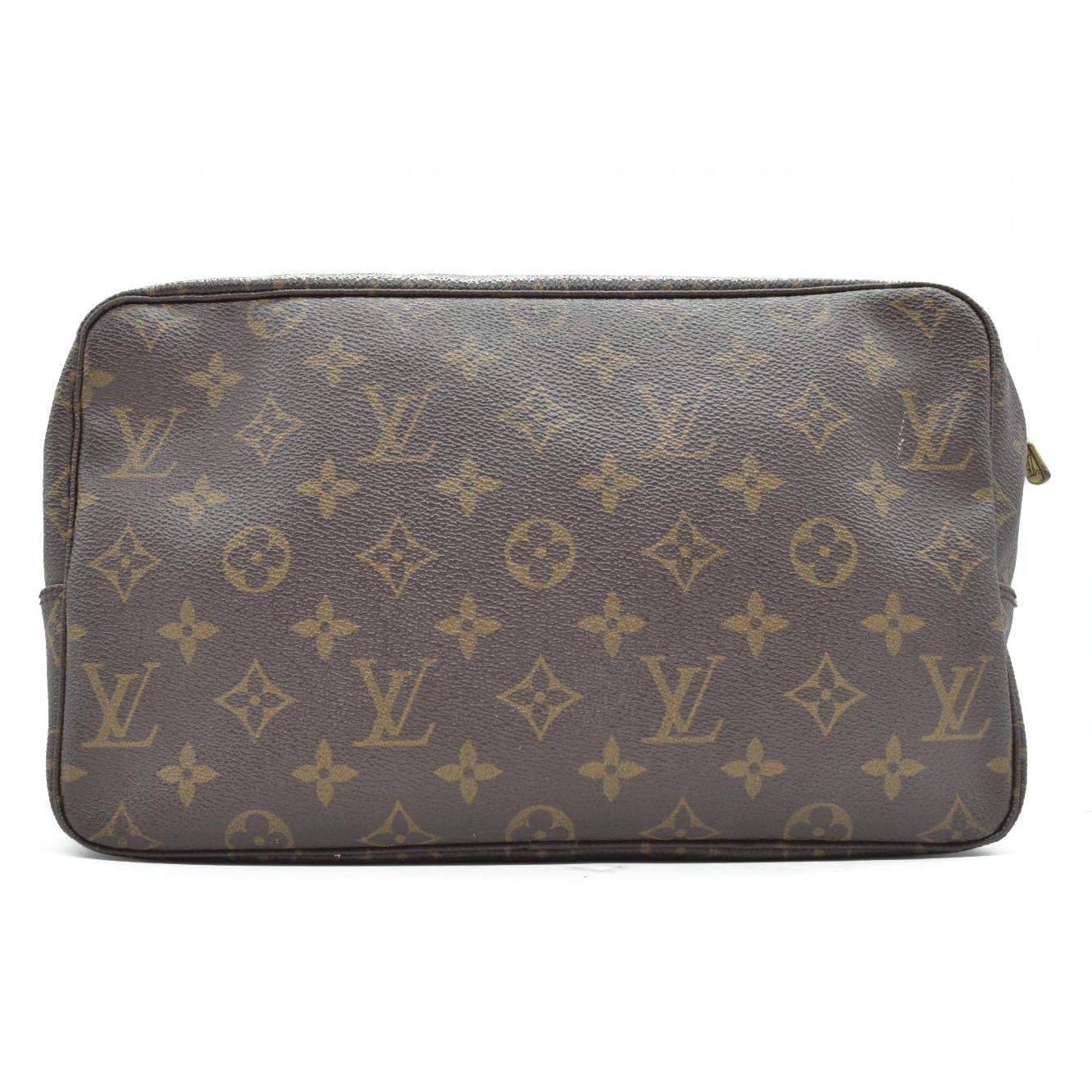 $600 Louis Vuitton Monogram Trousse Toilette 28 Clutch Pouch Bag 863TH