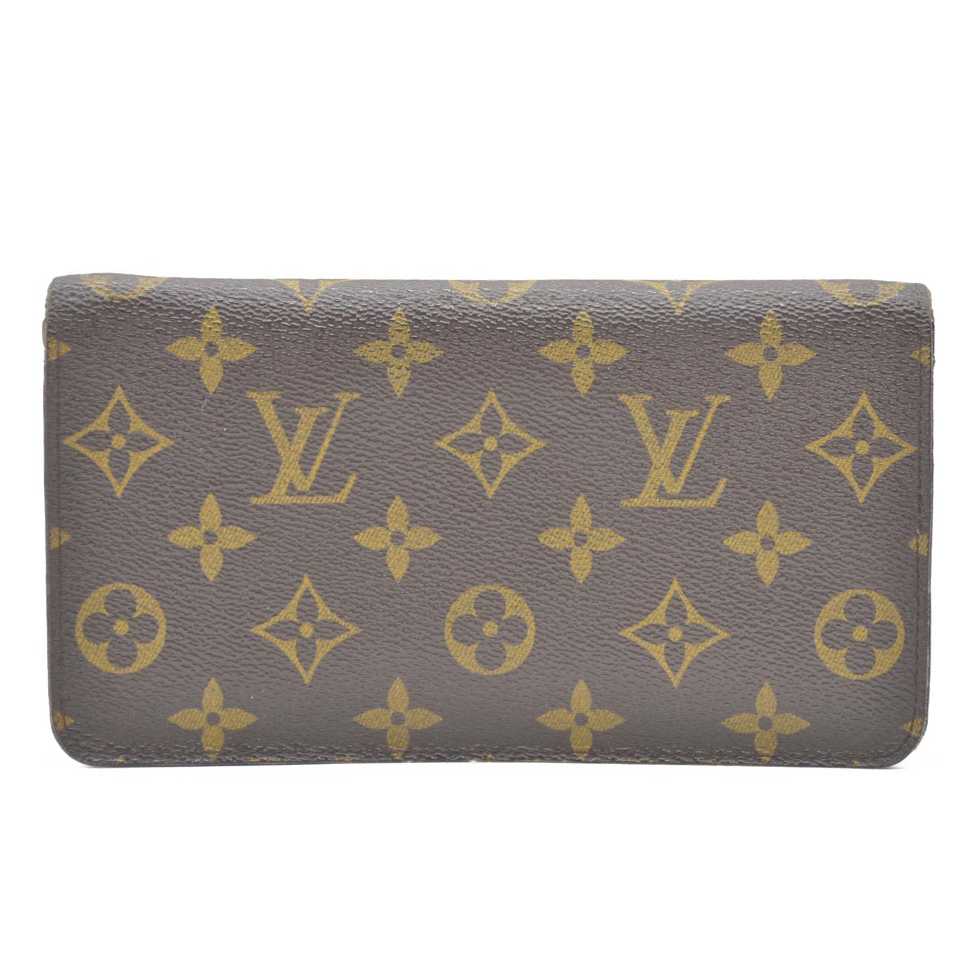 LOUIS VUITTON Monogram Porte Monnaie Zip Around Long Wallet CA1918