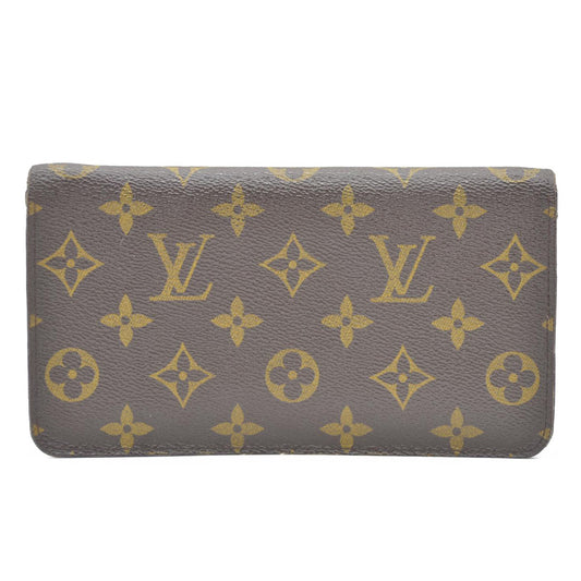 LOUIS VUITTON Monogram Porte Monnaie Zip Around Long Wallet CA1918