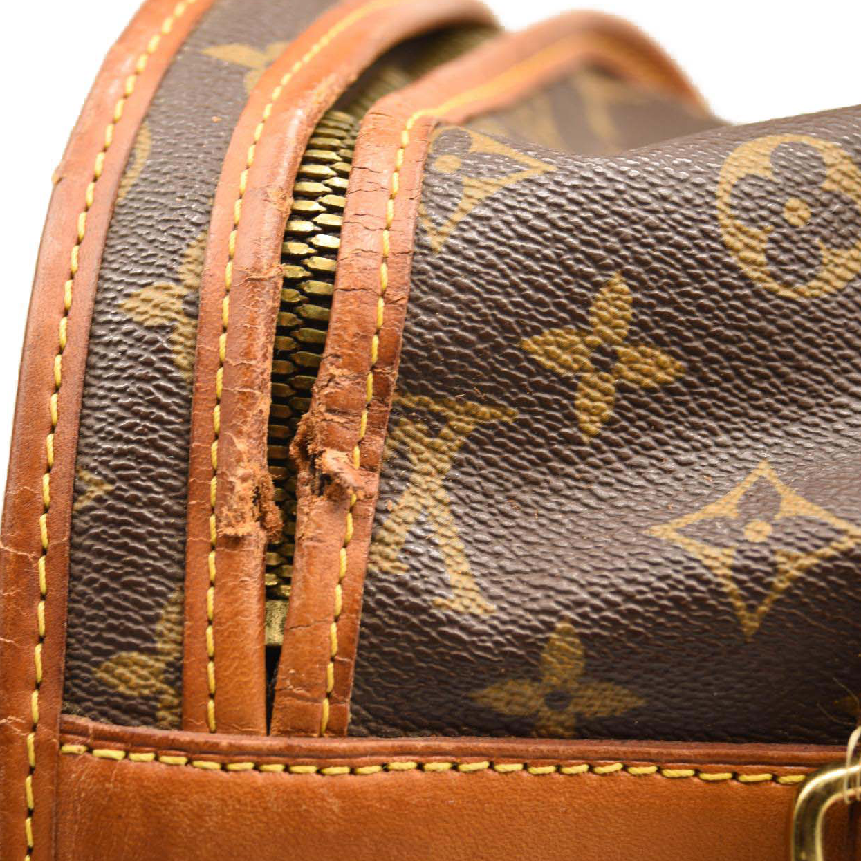 LOUIS VUITTON Monogram Sac Chien 40 Pet Carrier