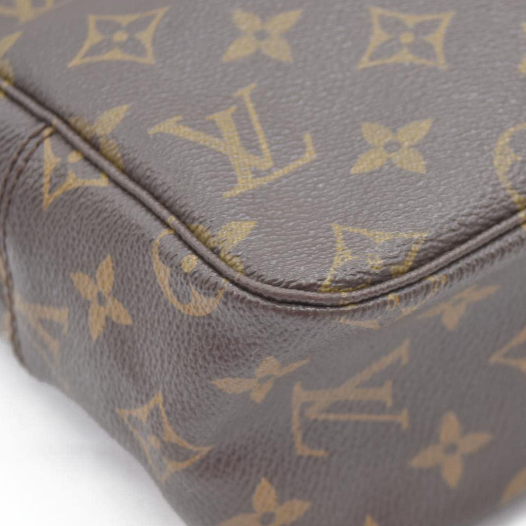 $600 Louis Vuitton Monogram Trousse Toilette 28 Clutch Pouch Bag 863TH