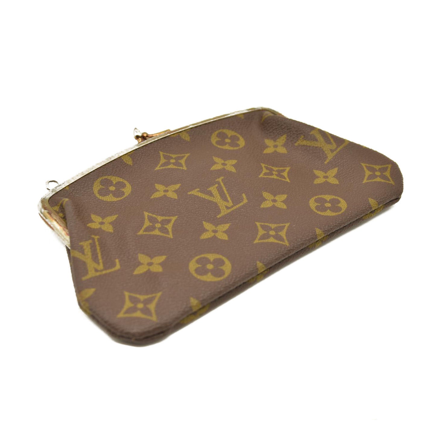 Louis Vuitton  Monogram Kisslock Coin Purse