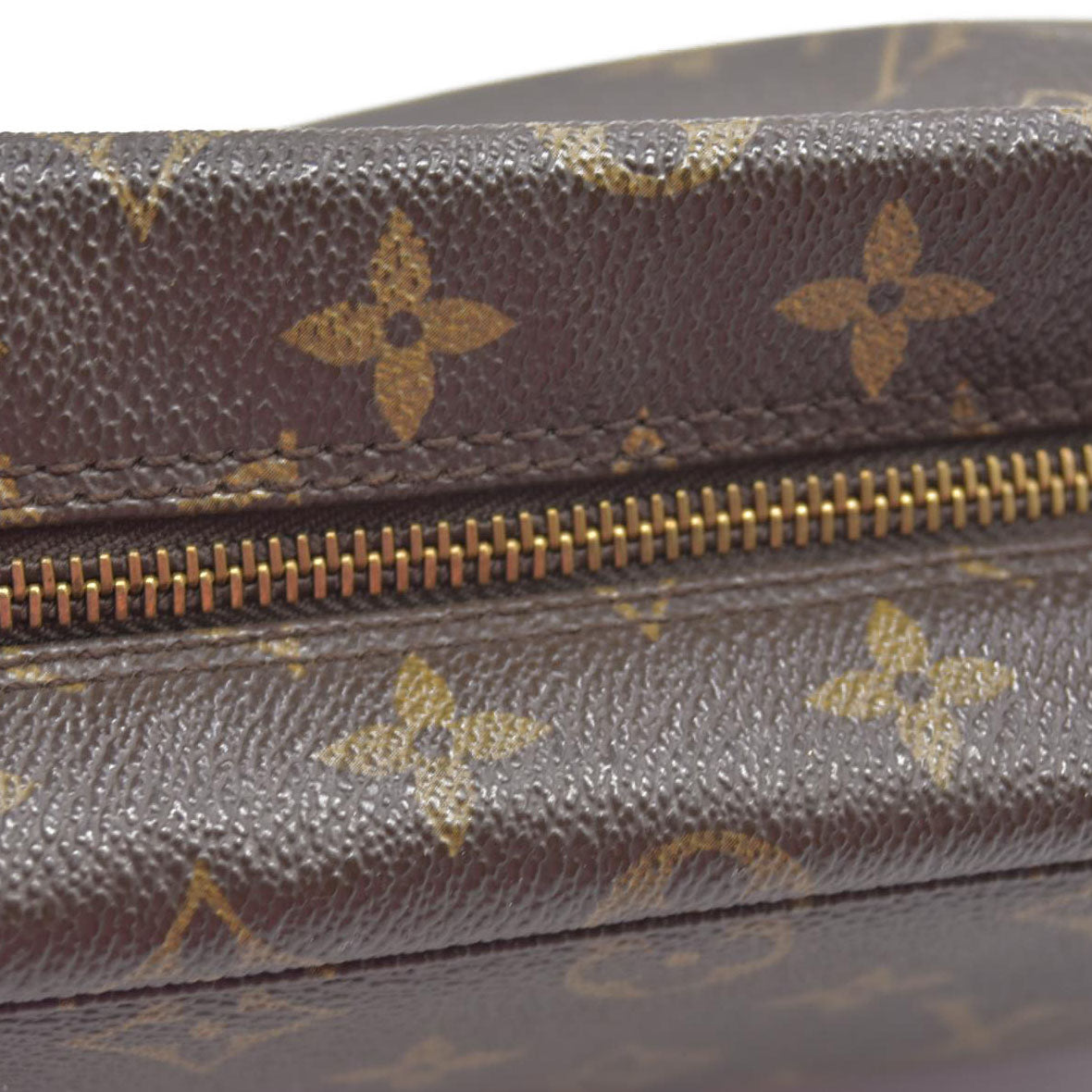$600 Louis Vuitton Monogram Trousse Toilette 28 Clutch Pouch Bag 863TH