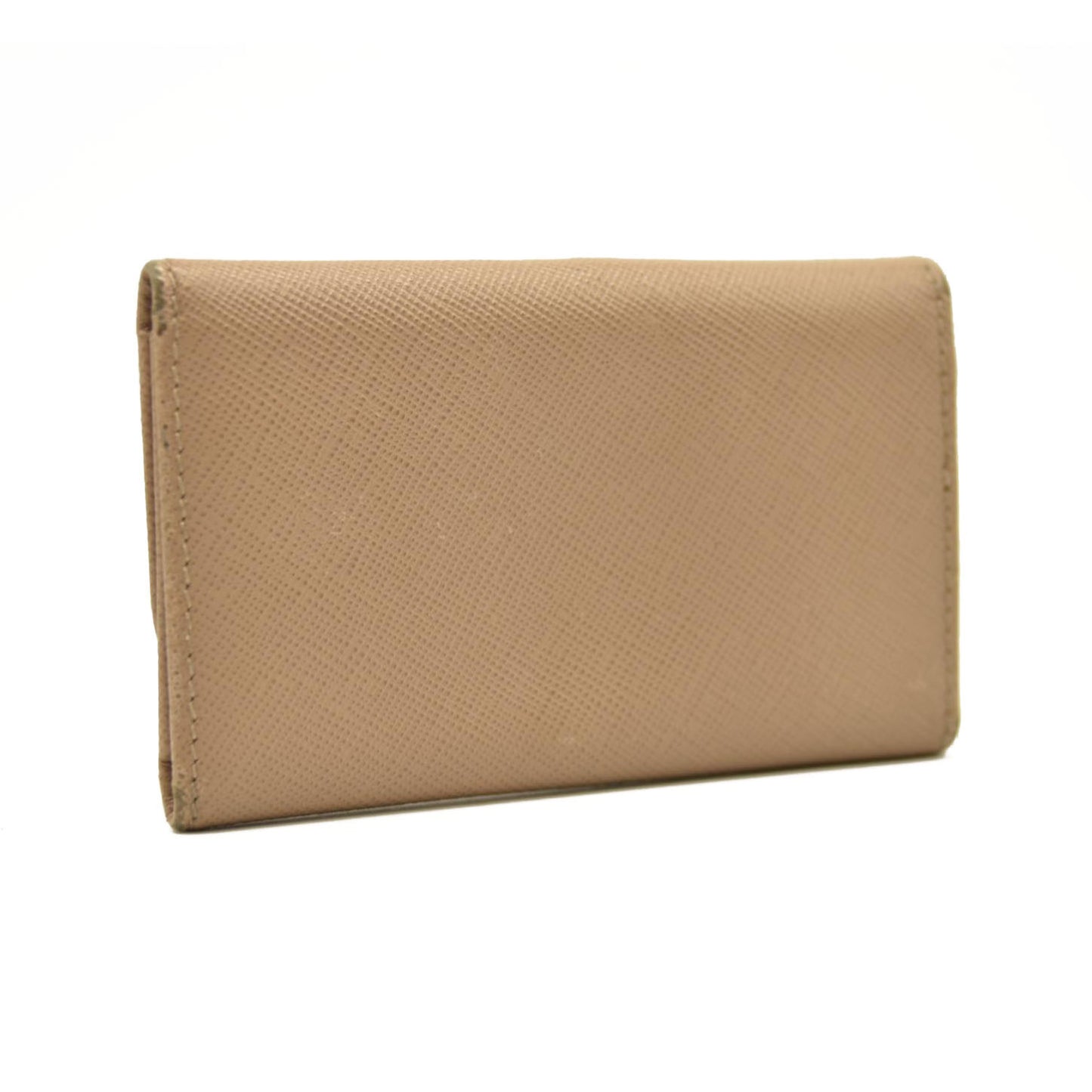 Prada  Saffiano 4 Key Holder Beige
