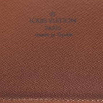 LOUIS VUITTON Monogram Porte Monnaie Zip Around Long Wallet CA1918