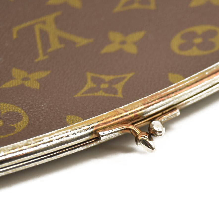 Louis Vuitton  Monogram Kisslock Coin Purse