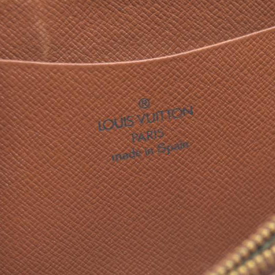 LOUIS VUITTON Monogram Porte Monnaie Zip Around Long Wallet CA1918