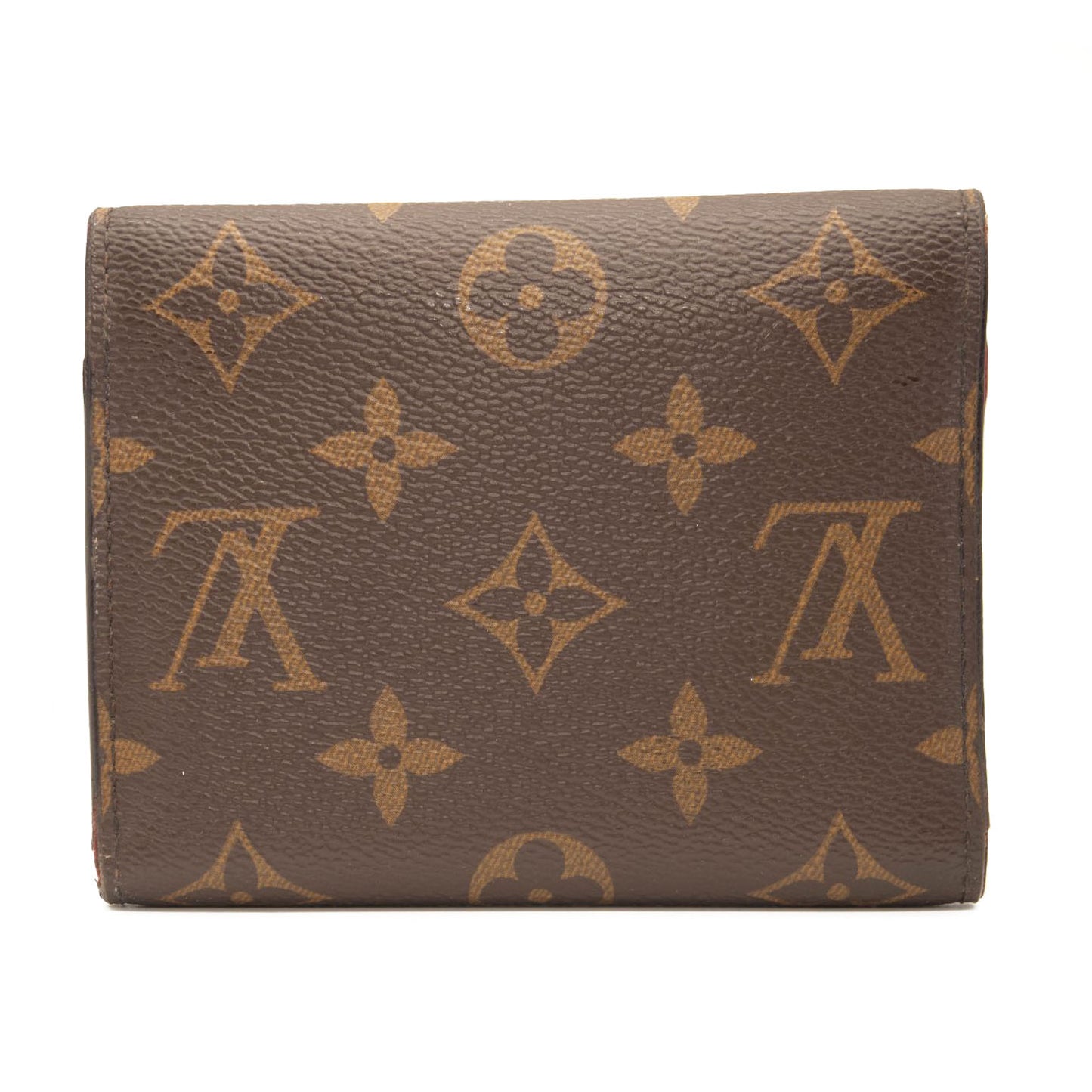 LOUIS VUITTON Monogram Victorine Wallet Fuchsia USED