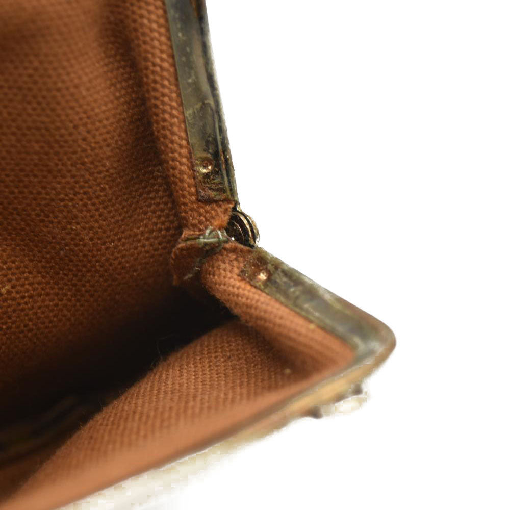 Louis Vuitton  Monogram Kisslock Coin Purse