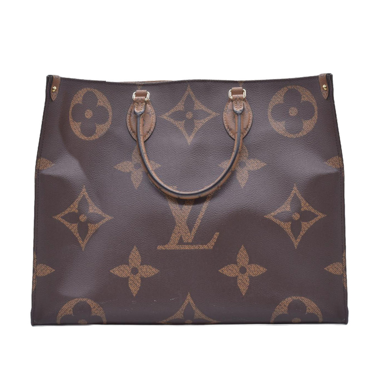 $3300 2019 Louis Vuitton Reverse Monogram Giant Onthego MM FL5109