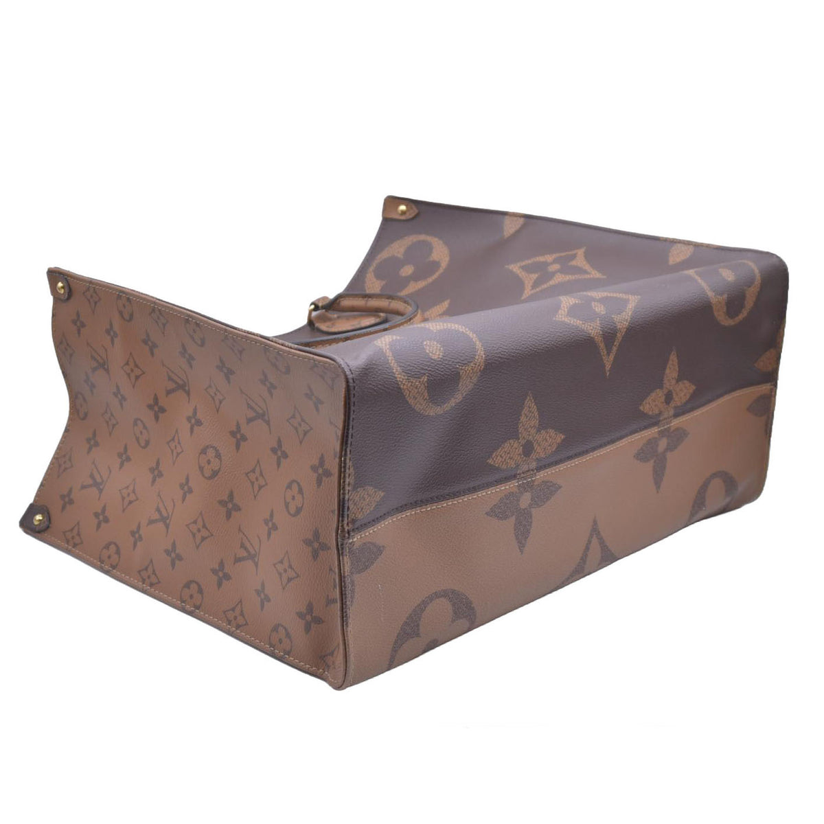 $3300 2019 Louis Vuitton Reverse Monogram Giant Onthego MM FL5109