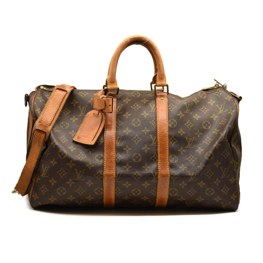 LOUIS VUITTON Monogram Keepall 45 Bandouliere