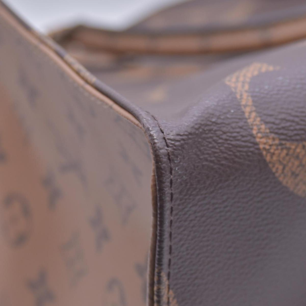 $3300 2019 Louis Vuitton Reverse Monogram Giant Onthego MM FL5109