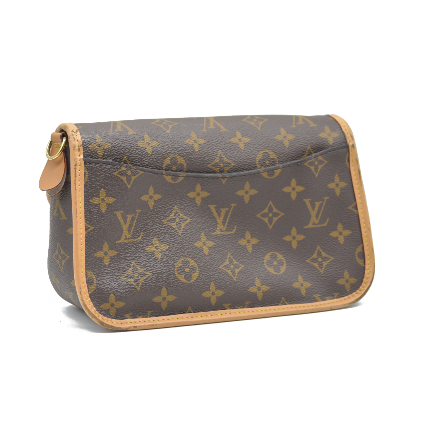 $2620 LOUIS VUITTON  Monogram Diane Black RFID Crossbody