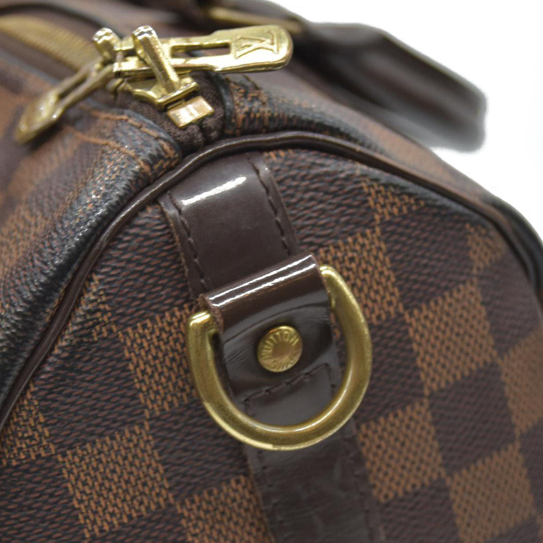 Louis Vuitton  Damier Ebene Speedy Bandouliere 25