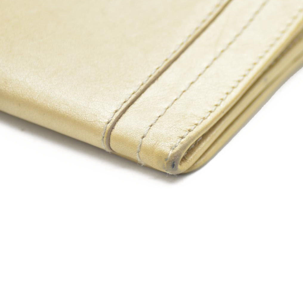 Chloe Paddington Leather Long Bifold Wallet Gold