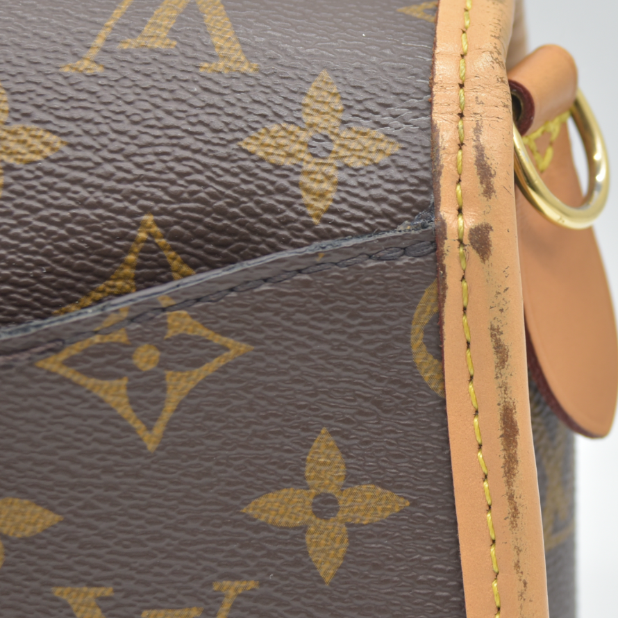 $2620 LOUIS VUITTON  Monogram Diane Black RFID Crossbody