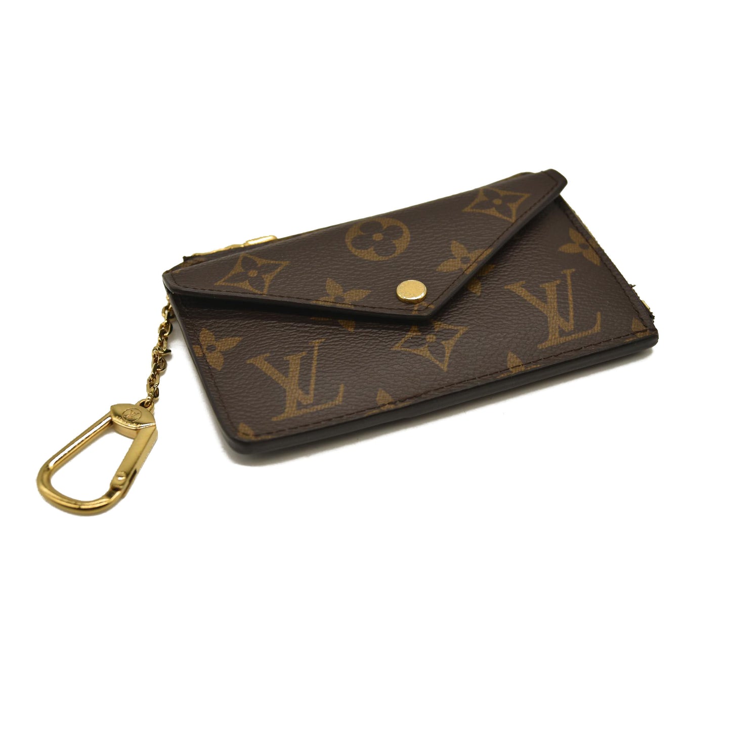 Louis Vuitton Monogram Recto Verso Card Holder Black