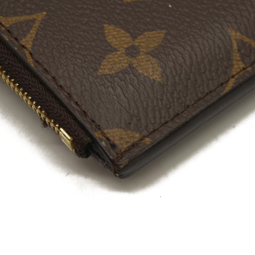 Louis Vuitton Monogram Recto Verso Card Holder Black