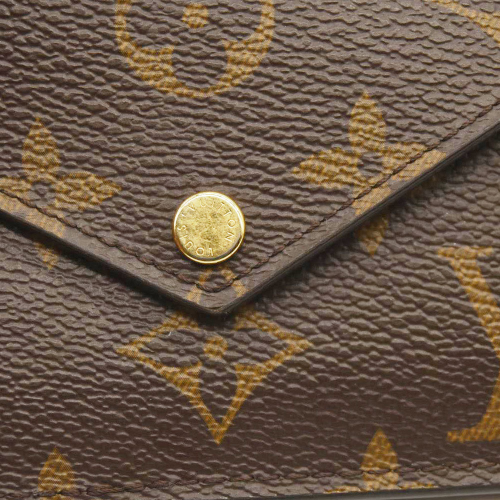 Louis Vuitton Monogram Recto Verso Card Holder Black