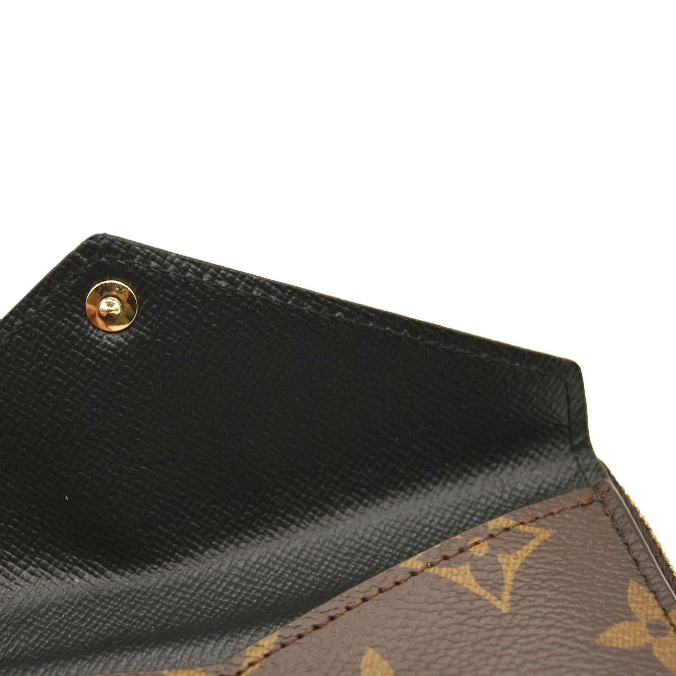 Louis Vuitton Monogram Recto Verso Card Holder Black